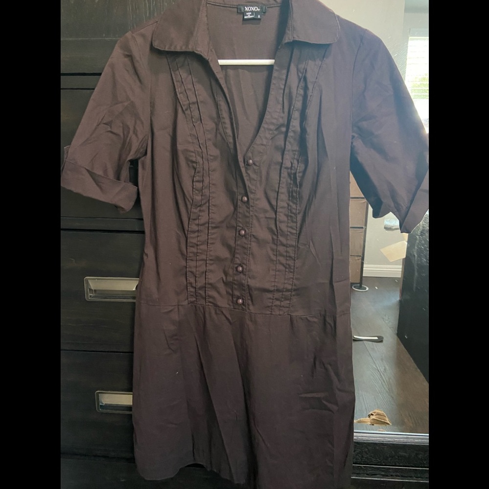 Brown cotton dress XOXO size 5